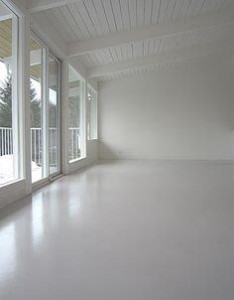 White Concrete Floors