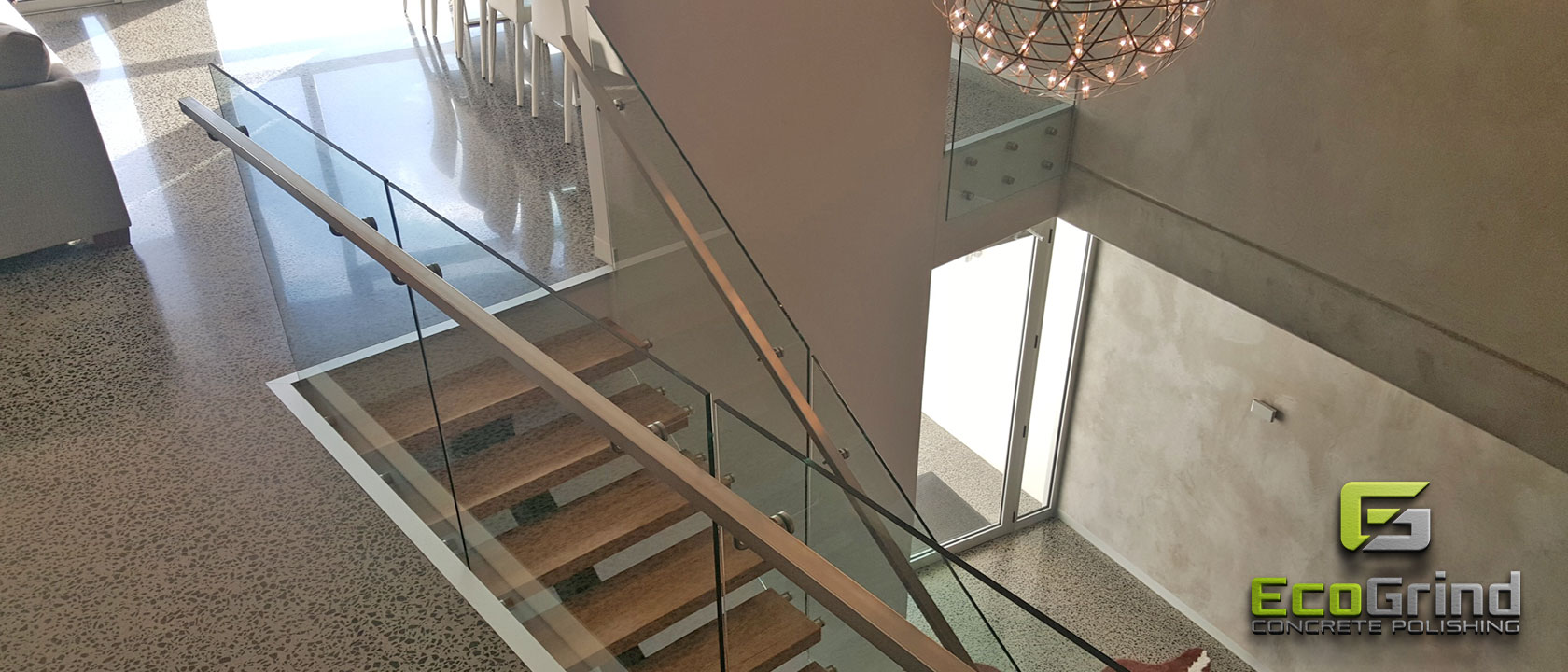 Eco Grind - Concrete Polished Hallways & Staircases Eco Grind - Concrete Polished Hallways & Staircases