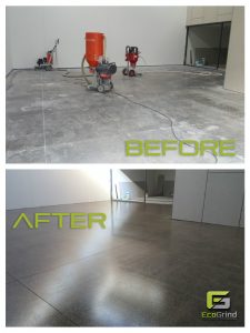 Port Melbourne Polished Concrete - Factory Floor Polished Concrete
