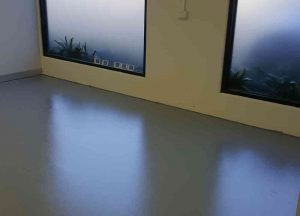 Port Melbourne Polished Concrete Floors - Grey Epoxy Finish