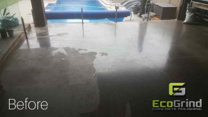 Concrete Floor Grinding Reservoir