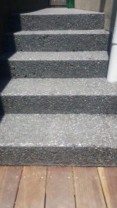 Eco Grind - Acid Wash Concrete Steps