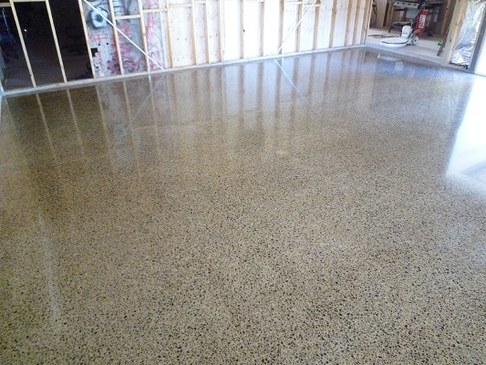 Polished Concrete Living Rooms