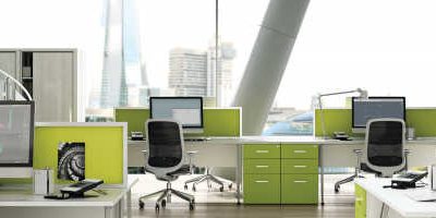 Green Themed Offices with Polished Concrete Floors – Go Green!