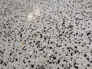 Speckled Concrete Floor
