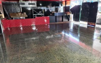 Full Exposure Polished Concrete Dandenong – Petrol Station Revamp