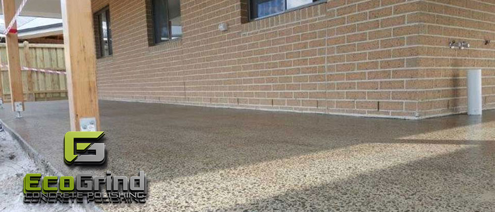 Eco Grind - Polished Concrete Patio