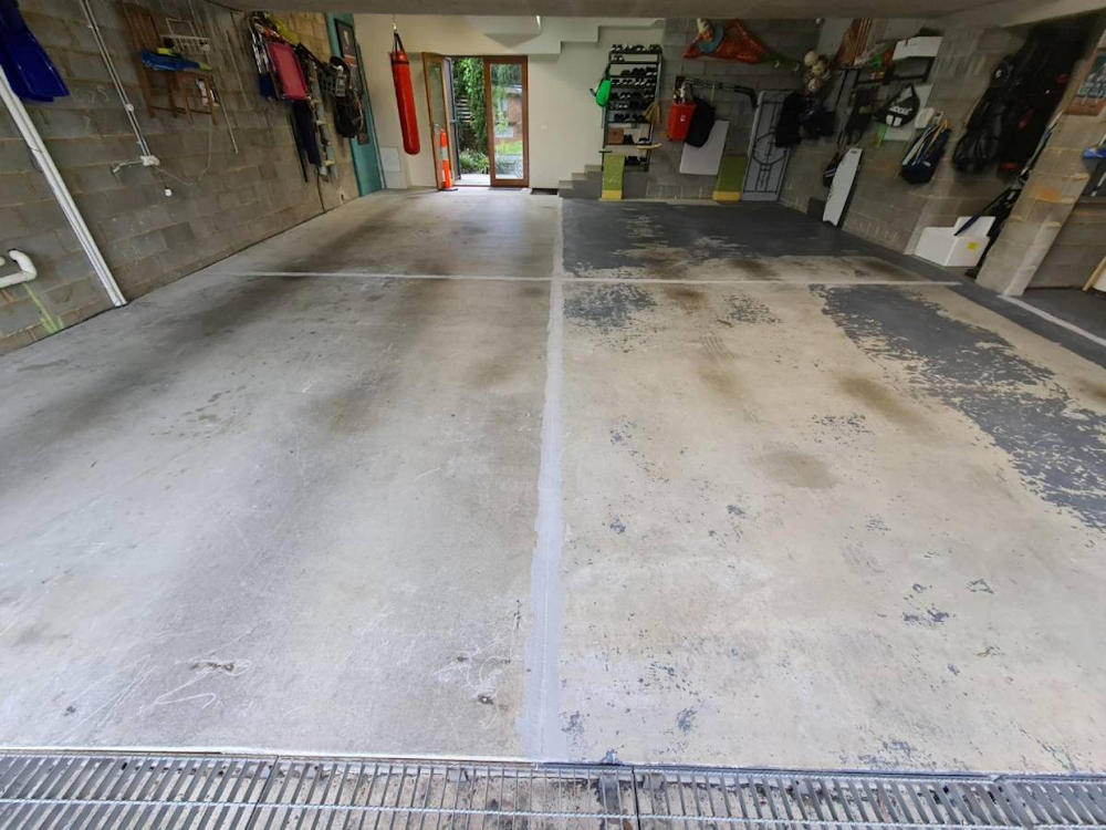 Grind and Seal Garage Before Grind and Seal Garage Before