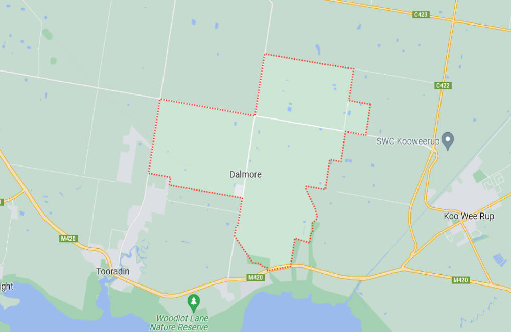 Dalmore map Concrete Polishing Dalmore