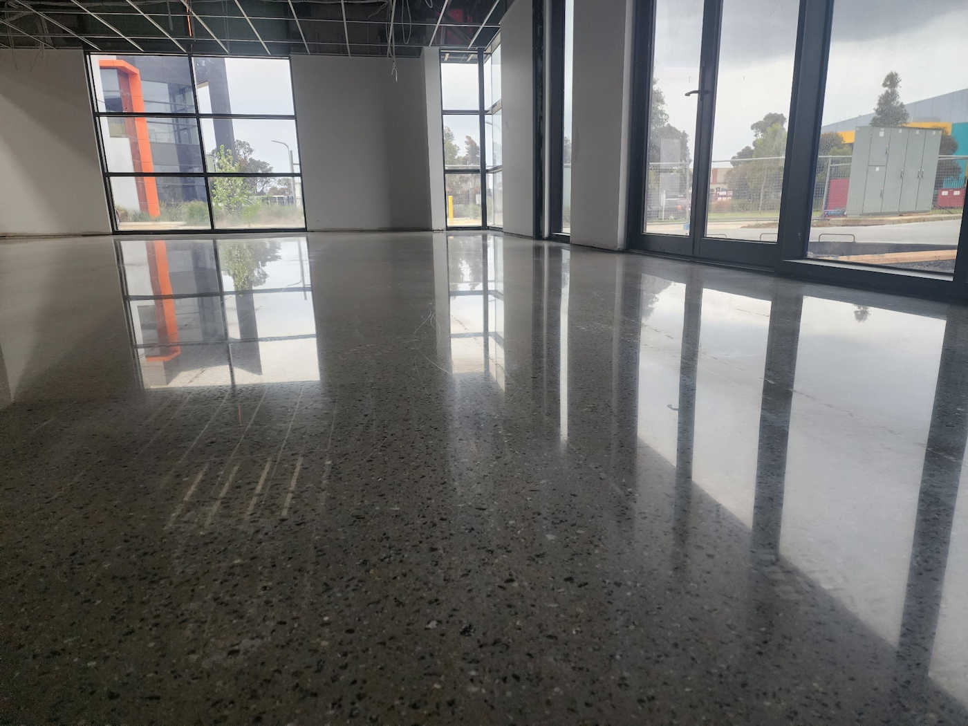 Mechanical Polished Concrete polished concrete floors wardin