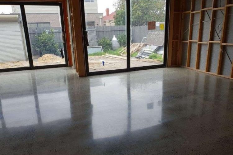 Polished Concrete Loungeroom Floor - opt polished concrete loungeroom floors