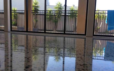 Gloss Polished Concrete Floor Seal Melbourne