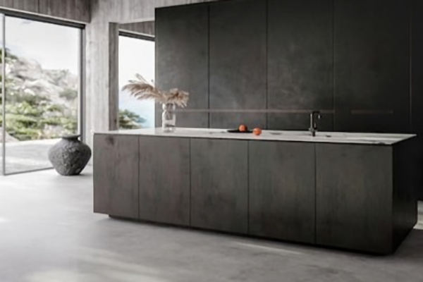Kitchen Concrete Floor