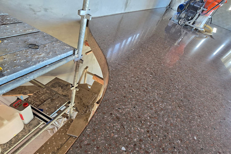Airlie Beach Full Exposure Polished Concrete Floors1 Airlie Beach Full Exposure Polished Concrete Floors