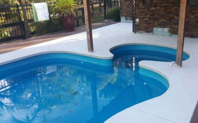 Polished Concrete Pool Surrounds