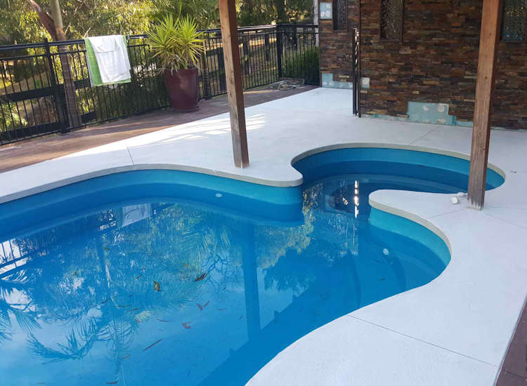 Polished Concrete Pool Surrounds 3 Polished Concrete Pool Surrounds
