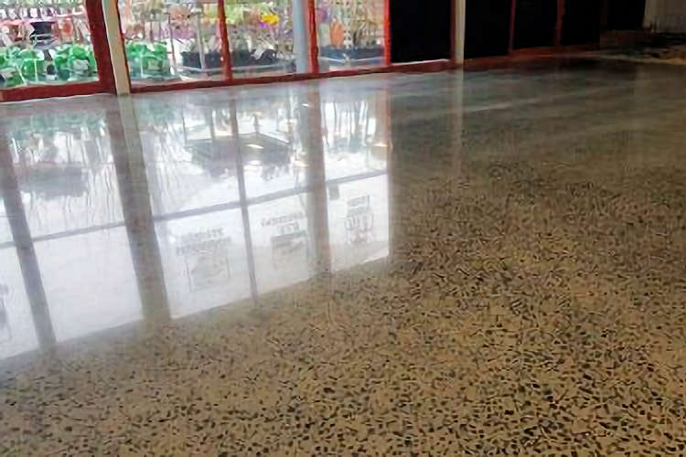 commercial polished concrete Melbourne 4 polished concrete driveway