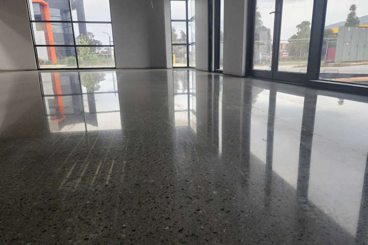 commercial polished concrete Melbourne Commercial polished concrete