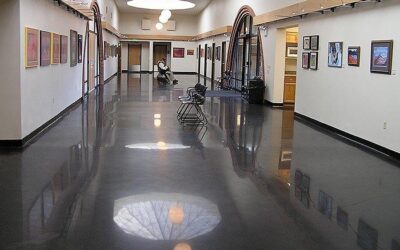 Black Concrete Floors