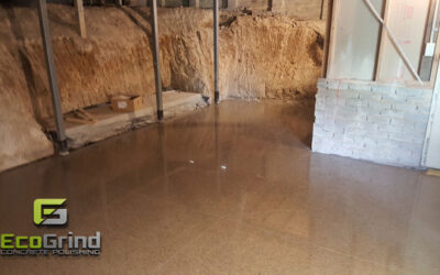 Latest Work – Polished Concrete Man Cave