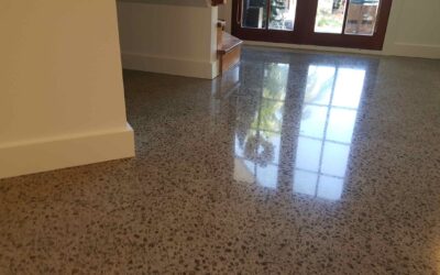 Concrete floors in kitchens