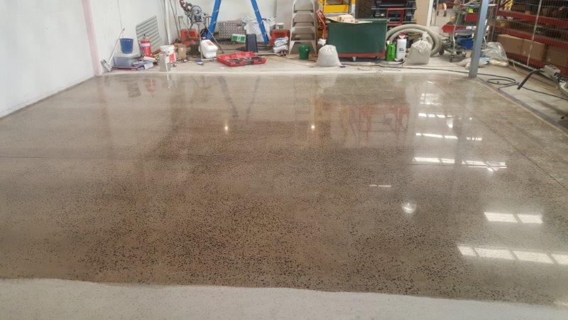 Bunnings Polished Concrete Cafe And Grind Seal Kitchen